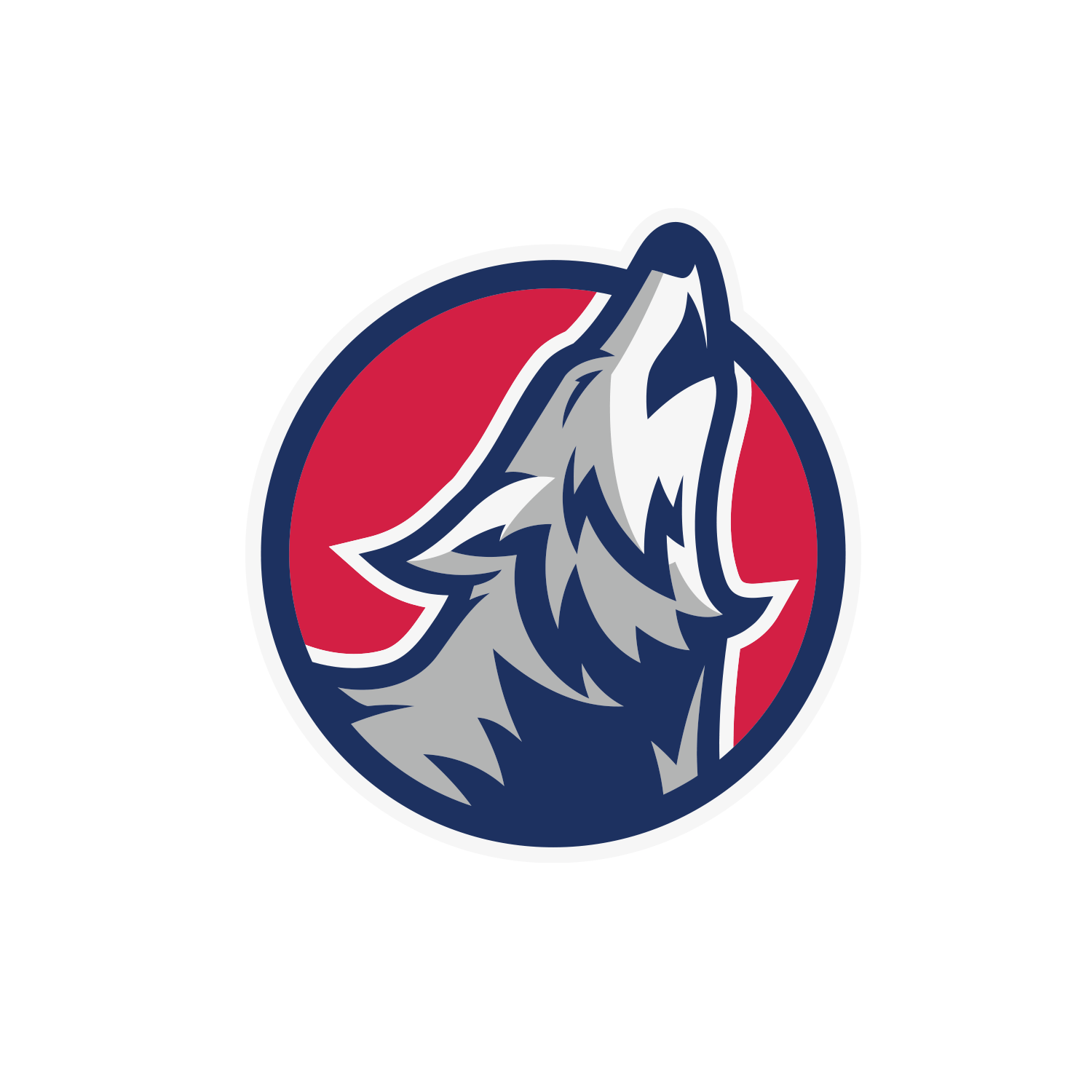 Howling Wolf Excavating Logo Design - Windsor, CO Construction Company